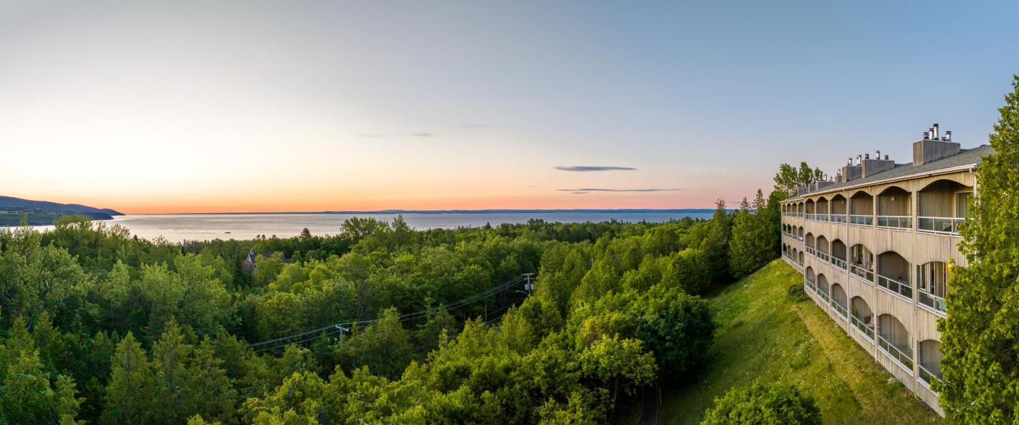 Auberge Des Falaises La Malbaie Buitenkant foto
